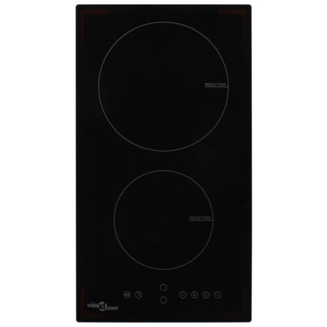 Vidaxl – Plaque induction 2 foyers 3500W – Commande tactile – Détection automatique de casserole – Verrou de sécurité enfants – Dimensions 288x520mm