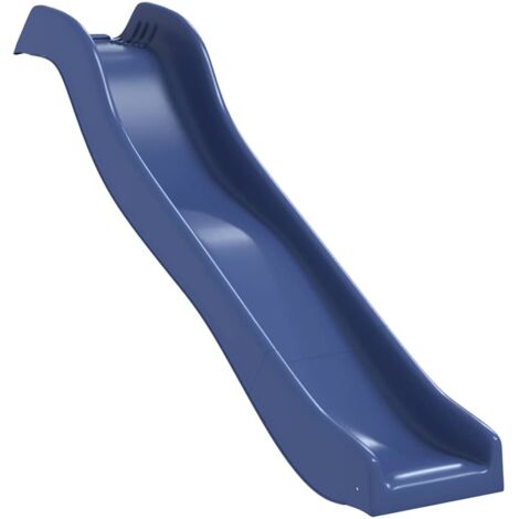 Vidaxl – Toboggan de jeu bleu 174x38 cm en polypropylène – Résistant aux chocs – Pour enfants de 3 à 8 ans – Usage extérieur uniquement (1/6)