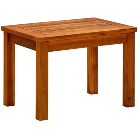 Table basse de jardin 50x35x36 cm Bois solide d'acacia vidaXL