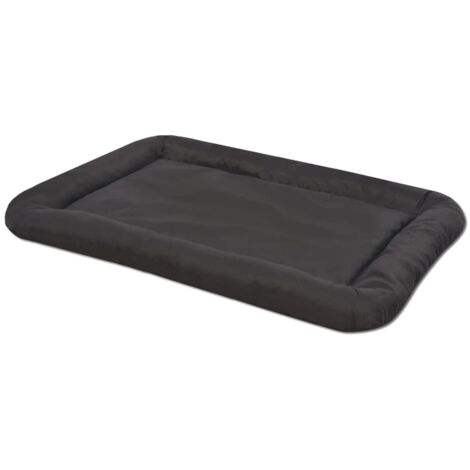 Vidaxl – Matelas pour chiens XXL noir – Tissu Oxford enduit PU hydrofuge – Dimensions 97 x 62 cm – Dessous antidérapant