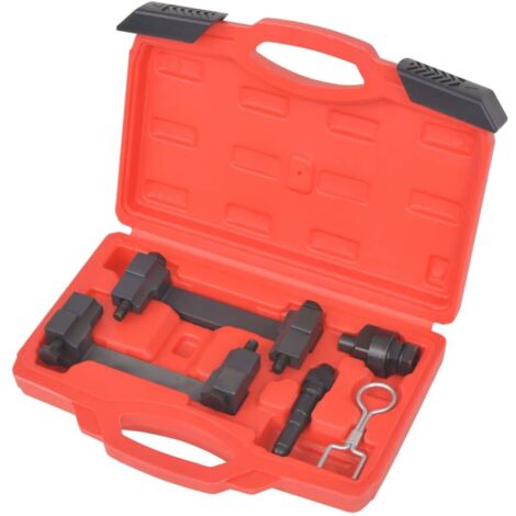 Vidaxl – Kit d'outils de calage moteur VAG 2,4&3,2 FSI – Compatible Audi V6 V8 V10 – Mallette de transport incluse – Outils de verrouillage précis (1/5)