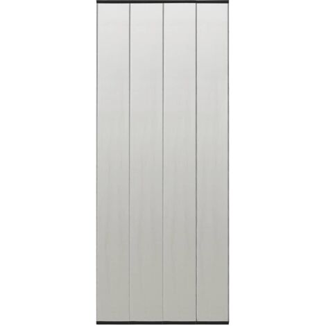 Moustiquaire avec rideau en maille noir 100x220 cm polyester vidaXL