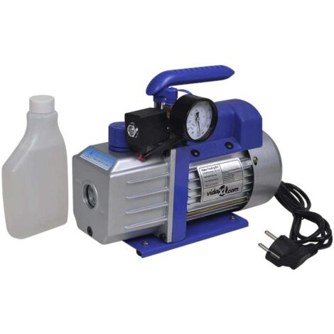 Vidaxl – Pompe à vide 71 L/min – 250 W – Tension 220 V – Manomètre intégré – Boîtier aluminium pour réfrigération et climatisation