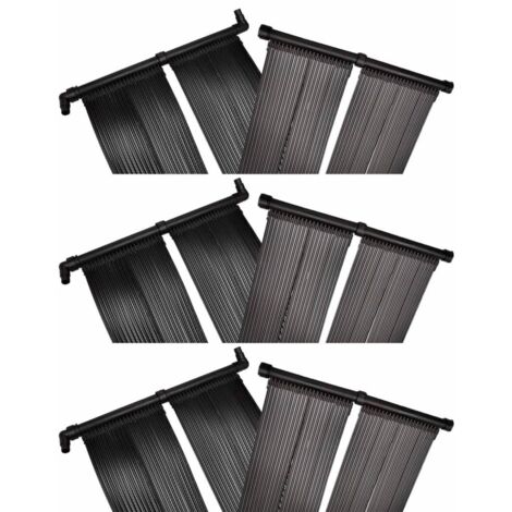Panneaux solaires de chauffage de piscine 6 pcs 80x620 cm vidaXL