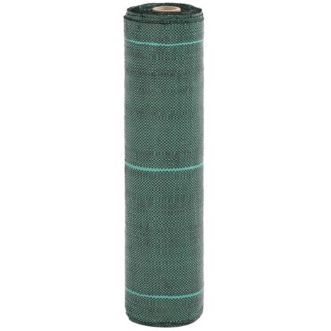 Membrane anti-mauvaises herbes vert 0,5x10 m PP vidaXL