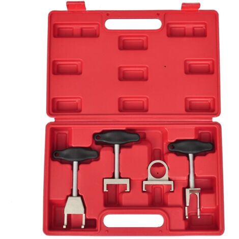 Vidaxl – Kit d'extracteur de bobine d'allumage 4 pcs – Compatible VW Audi – Longs arbres avec manche en T – Boîtier de rangement inclus (1/4)