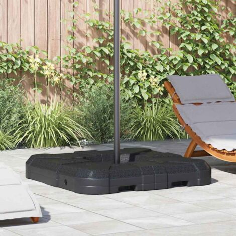 vidaXL  Cantilever Umbrella Base  Black 88.5 x 88.5 x 12 cm (1/5)