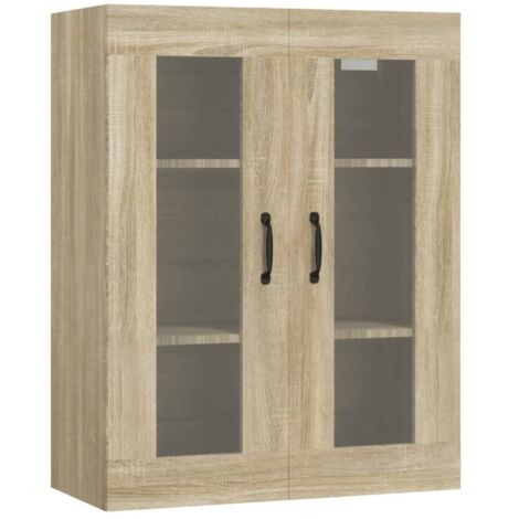 Armoire murale suspendue Chêne sonoma 69,5x34x90 cm vidaXL (1/6)