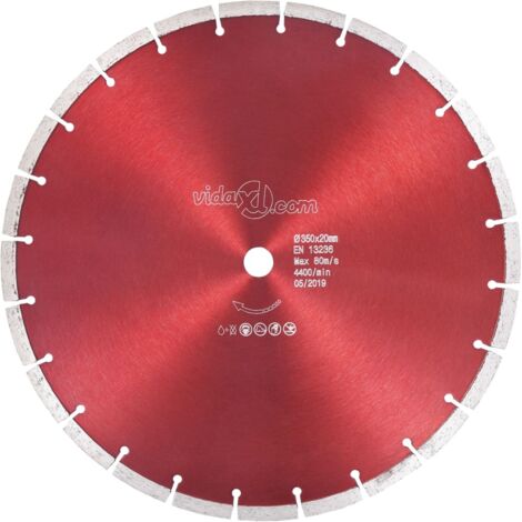 Disque de coupe diamanté Acier 350 mm vidaXL
