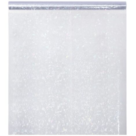 Film pour fenêtre dépoli motif arc-en-ciel 3D 60x1000 cm PVC vidaXL (1/5)