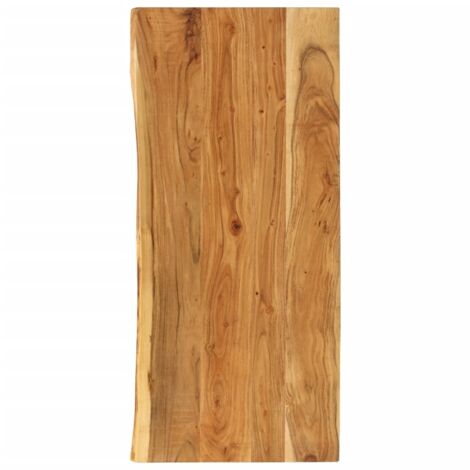 Vidaxl – Dessus de meuble-lavabo en bois d'acacia 140x52 cm – Épaisseur 25 mm – Finition imperméable pour salle de bain moderne ou rustique
