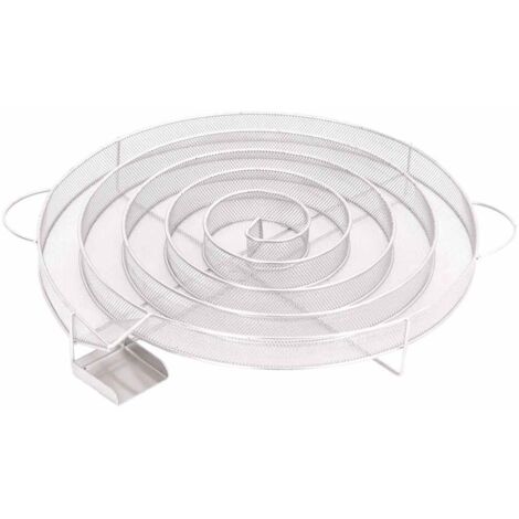 Vidaxl – Générateur de fumée froide en acier inoxydable 304 – 33,5 cm – Grille compacte pour 20 heures de fumage – Pour barbecue et fumoirs (1/6)