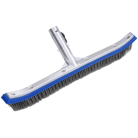 Brosse pour parois de piscine Aluminium vidaXL (1/5)
