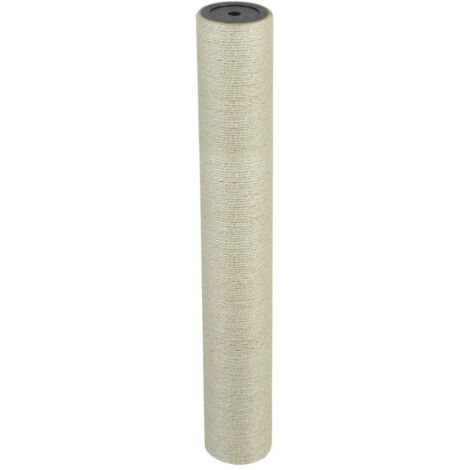 Grattoir pour chats 8 x 55 cm 10 mm Beige vidaXL