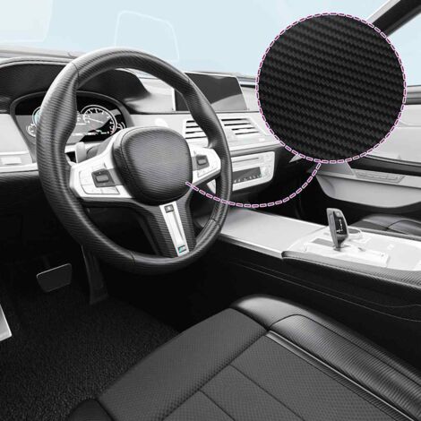 Film 3D de voiture Noir 100x150 cm vidaXL