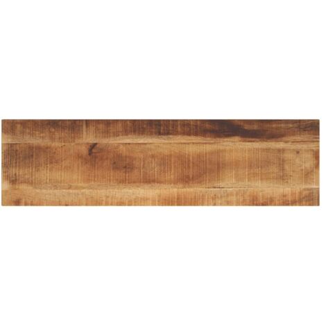 Vidaxl – Dessus de table rectangulaire en bois de manguier brut 100x20x2,5 cm – Surface lisse facile à nettoyer – Design rustique (1/5)