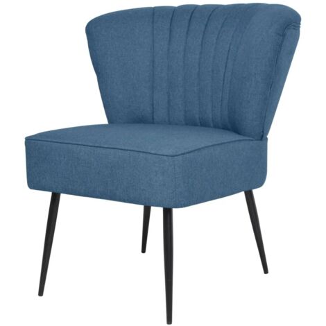 Chaise de cocktail vert tissu vidaXL