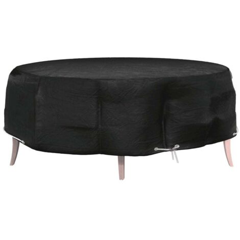 vidaXL Island Lounge Cover 8 Eyelets Ø188x50 cm Round (1/5)