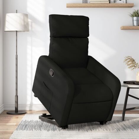 Fauteuil inclinable noir tissu vidaXL (1/5)