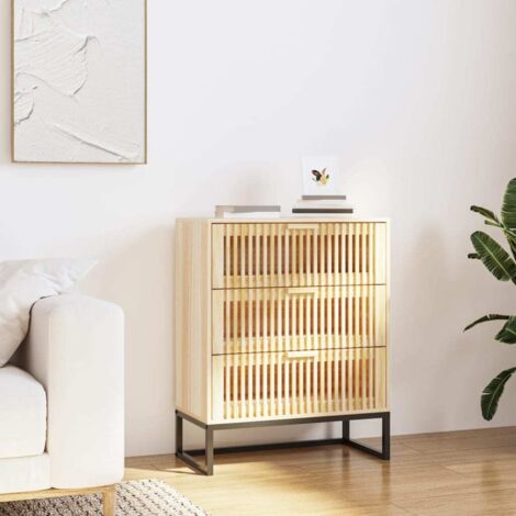 Buffet 60x30x75 cm bois d'ingénierie vidaXL (1/5)