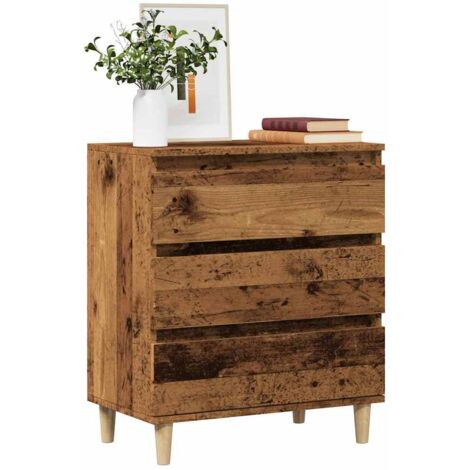 Buffet vieux bois 60x35x70 cm bois d'ingénierie vidaXL