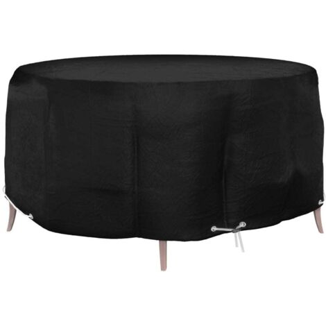 vidaXL Garden Furniture Cover 10 Eyelets Ø260x90 cm Round