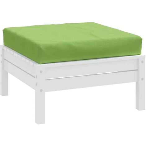 Coussin de palette vert mélangé 60x60x9,5 cm tissu vidaXL (1/5)
