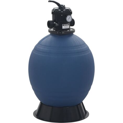 vidaXL Pool Sand Filter with 6 Position Valve Blue 560 mm (1/5)
