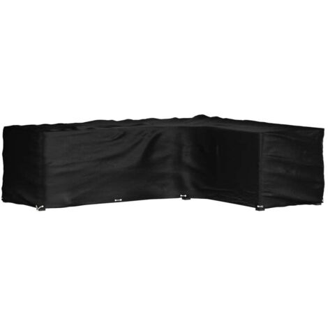 Housse de salon de jardin en forme de L 16 œillets 260x210x80cm vidaXL