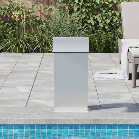 Vidaxl – Fontaine de piscine en acier inoxydable 304 – Dimensions 50x30x60 cm – Débit constant pour ambiance relaxante – Accessoires inclus