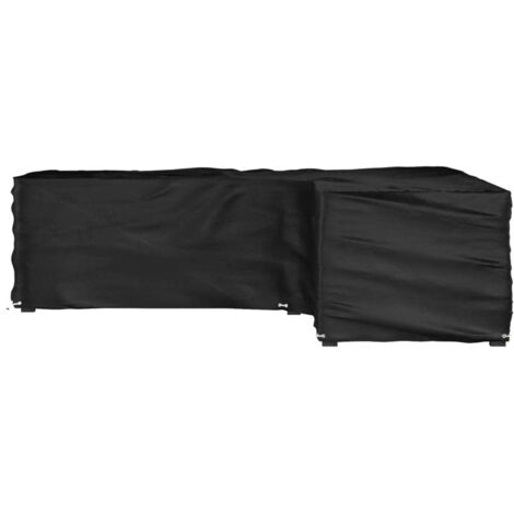 Housse de salon de jardin en forme de L 16 œillets 250x250x70cm vidaXL