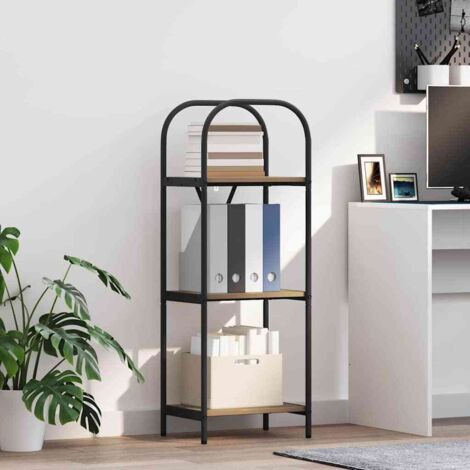 Étagère chêne artisanal 40x30x109 cm Bois d'ingénierie vidaXL (1/5)