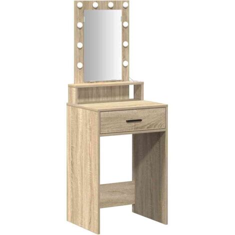 vidaXL Dressing Table Brown 50 x 41 x 140 cm Engineered Wood (1/5)