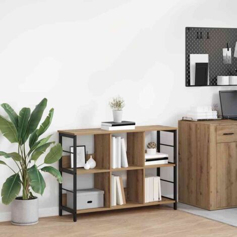 Étagère Chêne artisanal 102 x 32 x 72,5 cm Bois d'ingénierie vidaXL (1/5)