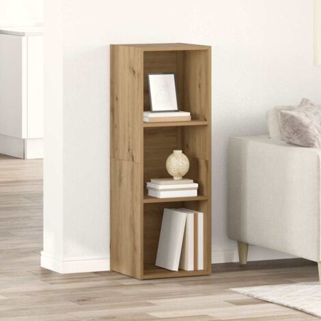 Ensemble meuble TV Marron 72 x 35 x 37 cm Bois d'ingénierie vidaXL (1/5)