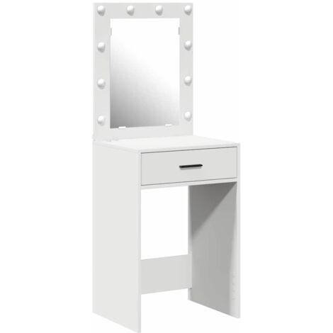vidaXL Dressing Table White 50 x 41 x 135 cm Engineered Wood (1/5)