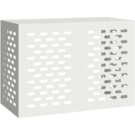 Vidaxl – Housse de climatiseur rectangulaire 100x50x70 cm – Acier imperméable – Protection contre intempéries – Design moderne pour extérieur