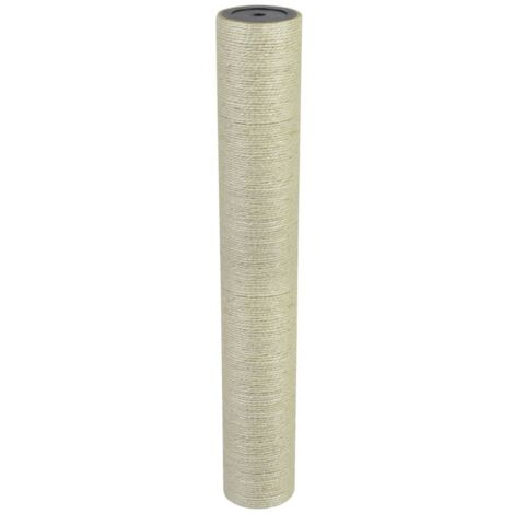 Grattoir pour chats 8 x 55 cm 8 mm Beige vidaXL