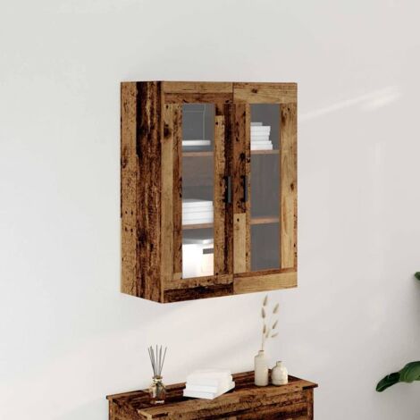 Meuble mural Bois Ancien 69,5 x 34 x 90 cm Bois d'ingénierie vidaXL (1/5)