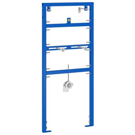 Support mural de salle de bain Bleu 50 x 3 x 112 cm vidaXL (1/5)