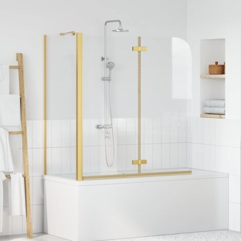 Enceinte de Douche Doré 120 x 68 x 130 cm vidaXL