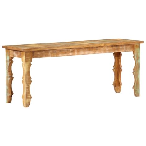 Banc 110 x 35 x 45 cm Bois de récupération massif vidaXL (1/5)