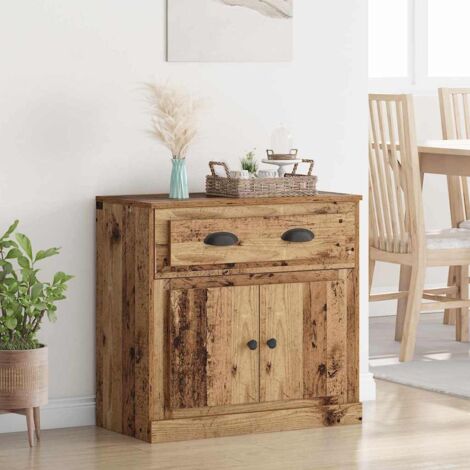 Haut Armoire Bois Ancien 70 x 35,5 x 67,5 cm Bois d'ingénierie vidaXL
