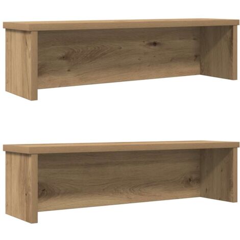 Vidaxl – Étagère à épice empilable en bois d'ingénierie – Dimensions 60x15x16 cm – Résistante à l'humidité et à la déformation – Pour rangement optimisé (1/5)