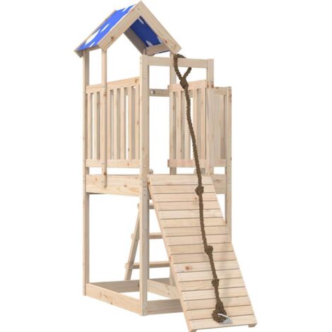 Aire de jeux d'extérieur bois de pin massif vidaXL