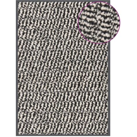 Paillasson touffeté 40x60 cm Marron clair vidaXL