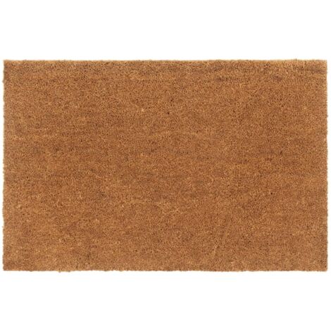 Tapis de porte naturel 65x100 cm fibre de coco touffeté vidaXL (1/5)