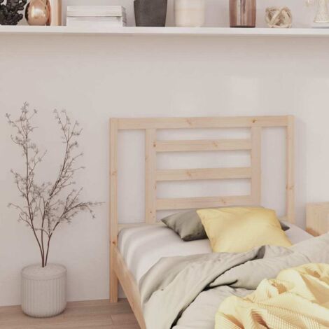 Tête de lit Style Scandinave pour chambre à coucher 96x4x100 cm Bois massif de pin vidaXL (1/5)