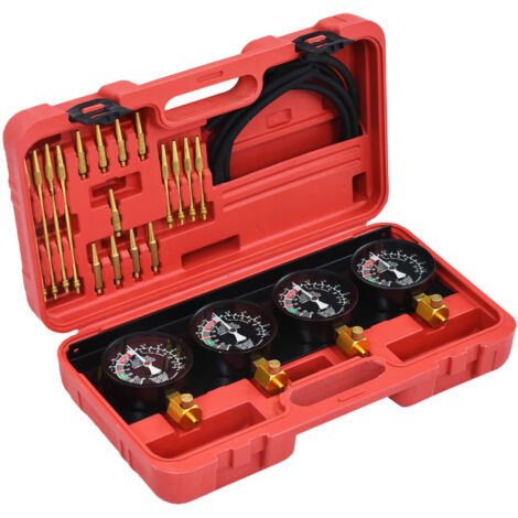 Kit d'outils de jauge de synchroniseur de vide de carburateur vidaXL (1/4)