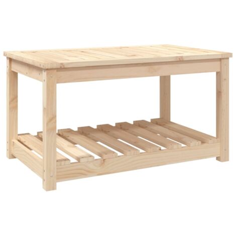 Table de jardin 82,5x50,5x45 cm bois massif de pin vidaXL (1/6)